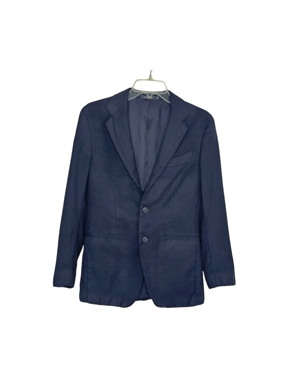 Suitsupply Size 36 Wool Navy  Blue Tailored Fit Super 130S HavanaSuit Jacket